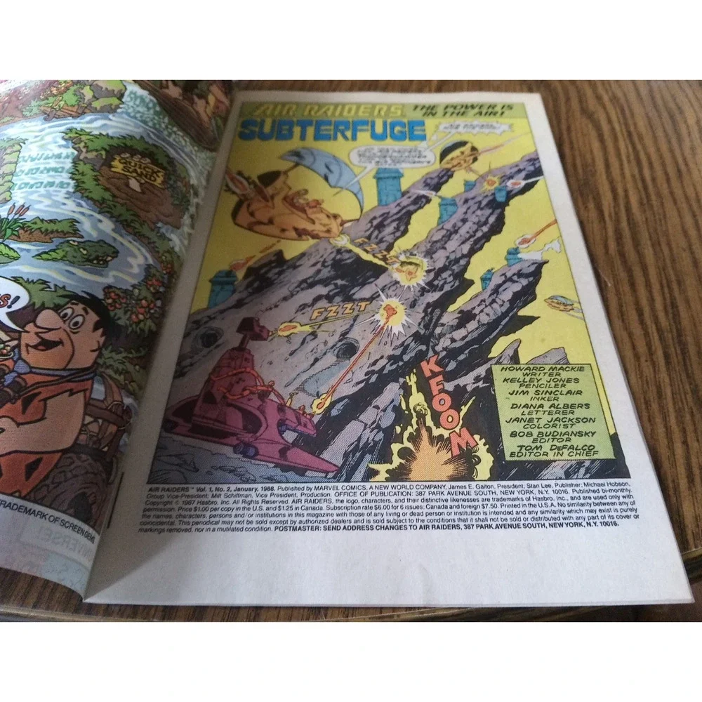 Air Raiders #2 January 1988 Marvel/Star Comics